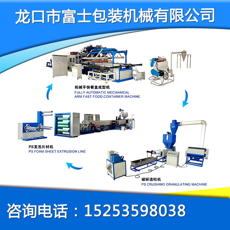 一次性快餐盒機械手成型機